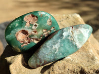 Polished Emerald Mtorolite Free Forms x 12 From Mutorashanga, Zimbabwe - Toprock Gemstones and Minerals 