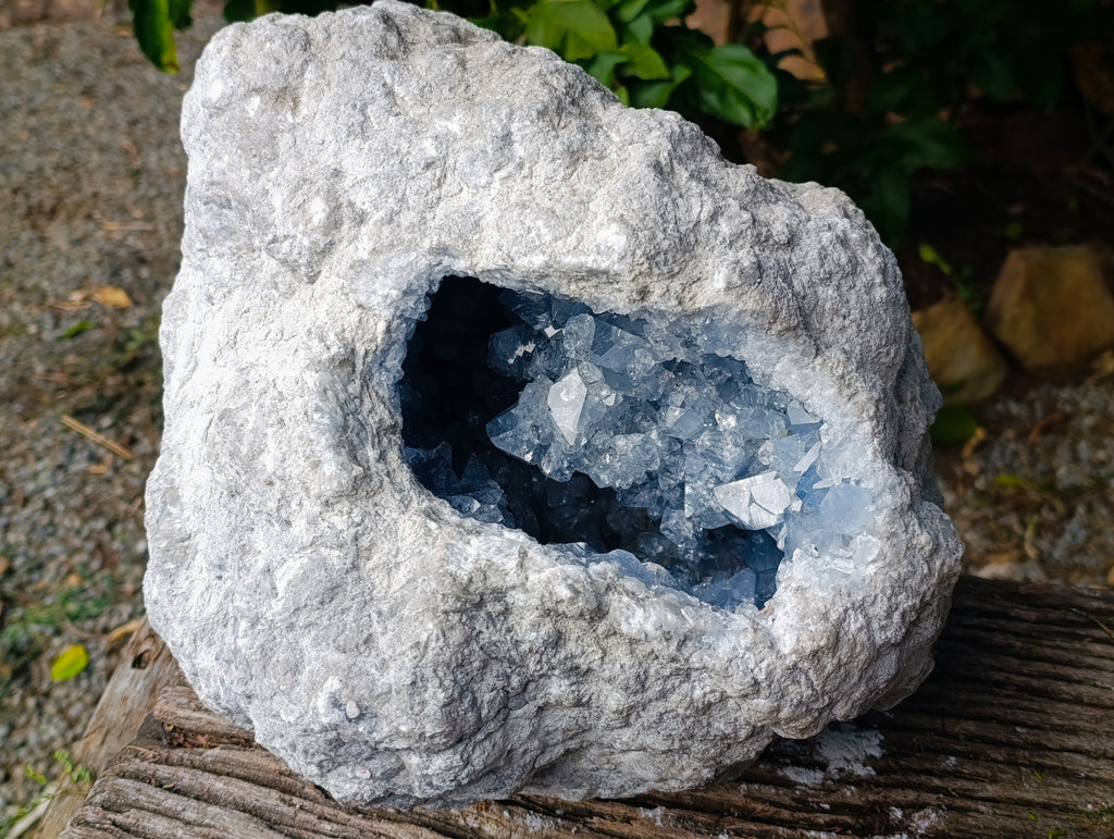 Natural Extra Large A Grade Celestite Geode Specimen x 1 From Sakoany, Madagascar - Toprock Gemstones and Minerals 