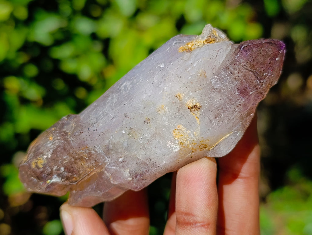 Natural Hand Made Chiredzi Amethyst Conglomerate Specimens x 6 From Zimbabwe - Toprock Gemstones and Minerals 