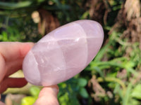 Polished Rose Quartz Standing Free Forms x 3 From Ambatondrazaka, Madagascar - Toprock Gemstones and Minerals 