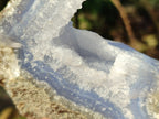 Natural Blue Lace Agate Geodes x 4 From Nsanje, Malawi - Toprock Gemstones and Minerals 