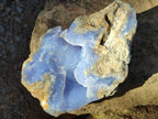 Natural Blue Lace Agate Geodes x 4 From Nsanje, Malawi - Toprock Gemstones and Minerals 