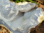 Natural Blue Lace Agate Geodes x 4 From Nsanje, Malawi - Toprock Gemstones and Minerals 