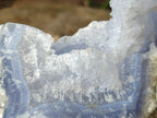 Natural Blue Lace Agate Geodes x 4 From Nsanje, Malawi - Toprock Gemstones and Minerals 
