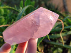 Polished Double Terminated Rose Quartz Points x 4 From Ambatondrazaka, Madagascar - Toprock Gemstones and Minerals 