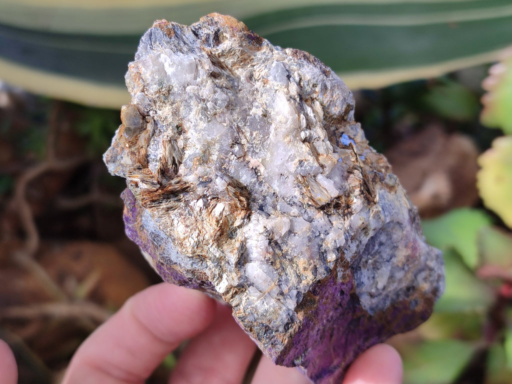 Natural Metallic Purpurite Cobbed Specimens x 6 From Erongo, Namibia - Toprock Gemstones and Minerals 