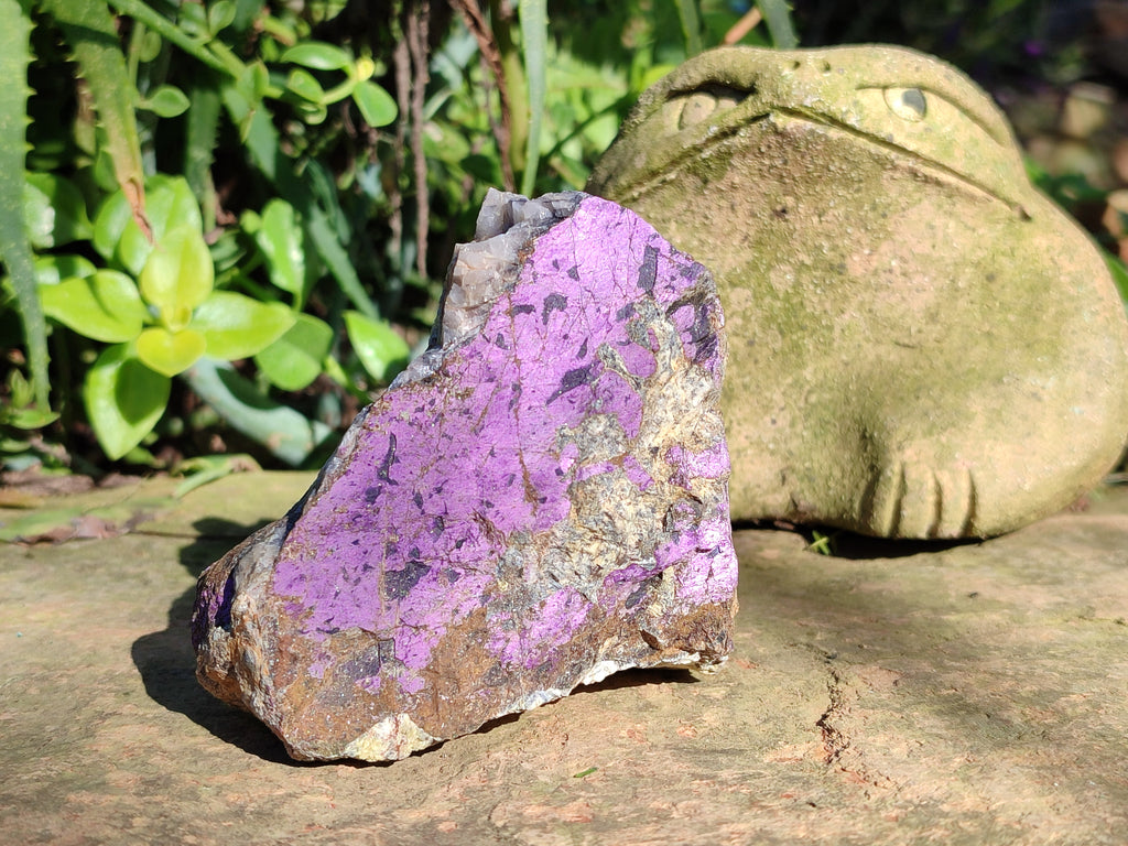 Natural Metallic Purpurite Cobbed Specimens x 6 From Erongo, Namibia - Toprock Gemstones and Minerals 