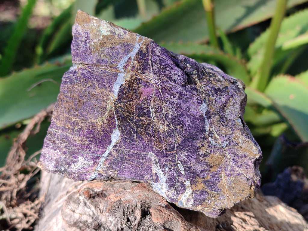 Natural Metallic Purpurite Cobbed Specimens x 3 From Erongo, Namibia - Toprock Gemstones and Minerals 