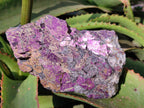 Natural Metallic Purpurite Cobbed Specimens x 3 From Erongo, Namibia - Toprock Gemstones and Minerals 