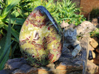 Polished Large Bastite Dragons Blood Stone Standing Free Form x 1 From Tshipise, South Africa - Toprock Gemstones and Minerals 