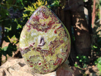 Polished Large Bastite Dragons Blood Stone Standing Free Form x 1 From Tshipise, South Africa - Toprock Gemstones and Minerals 