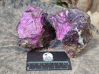 Natural Metallic Purpurite Cobbed Specimens x 3 From Erongo, Namibia - Toprock Gemstones and Minerals 