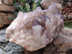Natural Large Red Hematoid Quartz Cluster x 1 From Karoi, Zimbabwe - Toprock Gemstones and Minerals 