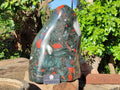Polished Exceptional Extra Large AA Grade Bloodstone Display Piece x 1 From Swaziland - Toprock Gemstones and Minerals 