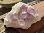 Natural Jacaranda Amethyst Quartz Cluster x 3 From Mumbwa, Zambia - Toprock Gemstones and Minerals 