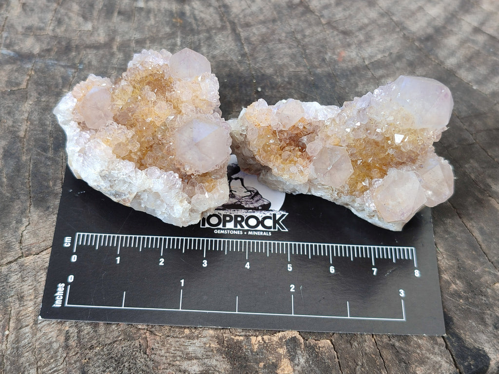 Natural White Cactus Spirit Quartz Clusters x 20 From South Africa - Toprock Gemstones and Minerals 