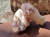 Natural Red Hematoid Quartz Clusters x 12 From Karoi, Zimbabwe