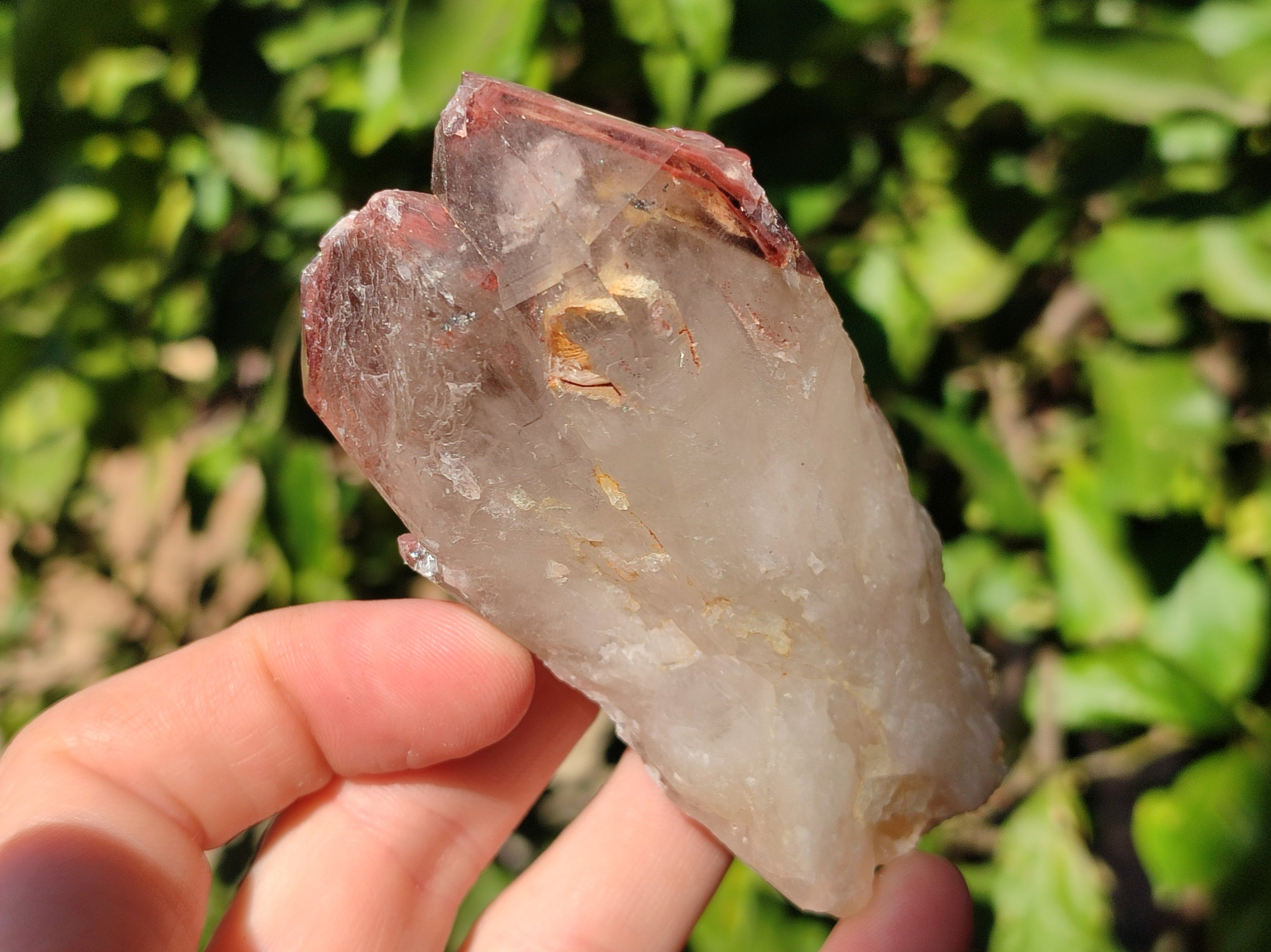 Natural Red Hematoid Quartz Clusters x 12 From Karoi, Zimbabwe - Toprock Gemstones and Minerals 