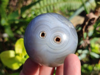 Polished Banded Agate Spheres x 4 From Madagascar - Toprock Gemstones and Minerals 