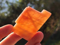 Natural Rhombohedral Sunset Orange Calcite Specimens x 35 From Spitzkop, Namibia - Toprock Gemstones and Minerals 