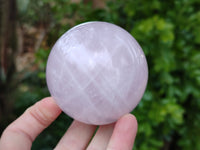 Polished Star Rose Quartz Spheres x 3 From Ambatondrazaka, Madagascar - Toprock Gemstones and Minerals 