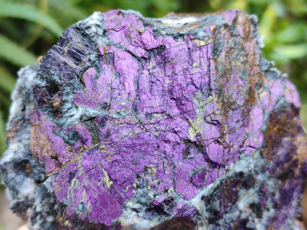 Natural Metallic Purpurite Cobbed Specimens x 4 From Erongo, Namibia - Toprock Gemstones and Minerals 