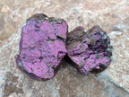 Natural Metallic Purpurite Cobbed Specimens x 17 From Erongo, Namibia - Toprock Gemstones and Minerals 