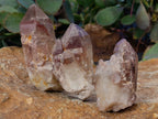 Natural Hematoid Quartz Clusters x 12 From Karoi, Zimbabwe - Toprock Gemstones and Minerals 