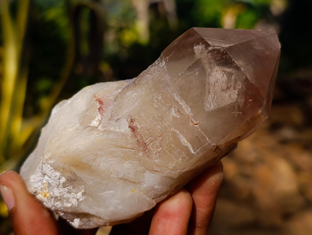 Natural Hematoid Quartz Clusters x 12 From Karoi, Zimbabwe - Toprock Gemstones and Minerals 