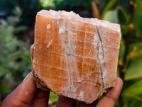 Natural Rhombohedral Sunset Orange Calcite Specimens x 12 From Spitzkop, Namibia