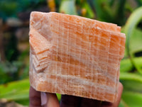 Natural Sunset Orange Calcite Specimens x 12 From Spitzkop, Namibia