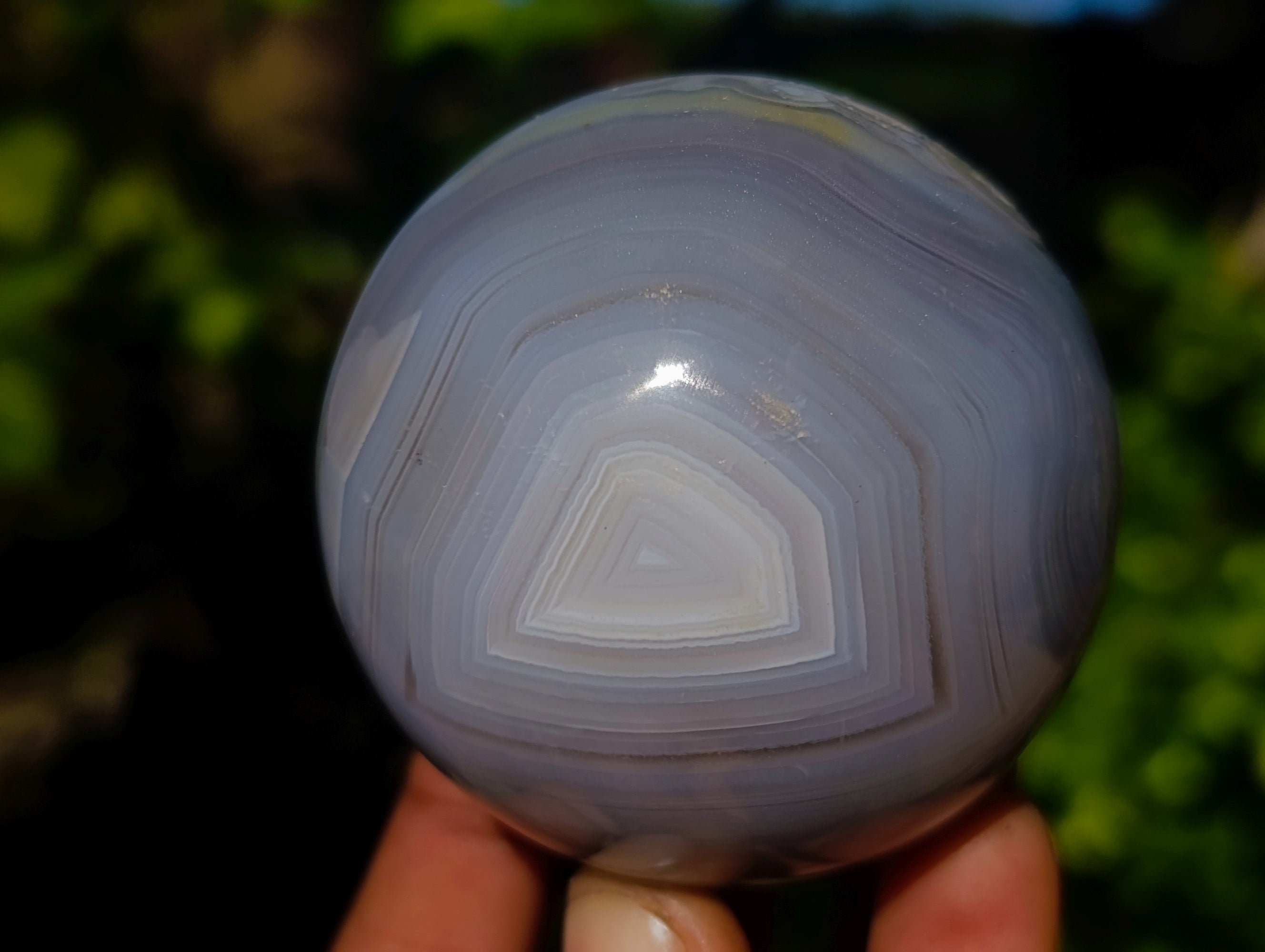 Polished Banded Agate Spheres x 4 From Madagascar - Toprock Gemstones and Minerals 