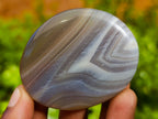Polished Banded Agate Free Forms and Standing Free Forms x 17 From Madagascar - Toprock Gemstones and Minerals 