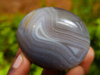 Polished Banded Agate Free Forms and Standing Free Forms x 17 From Madagascar - Toprock Gemstones and Minerals 