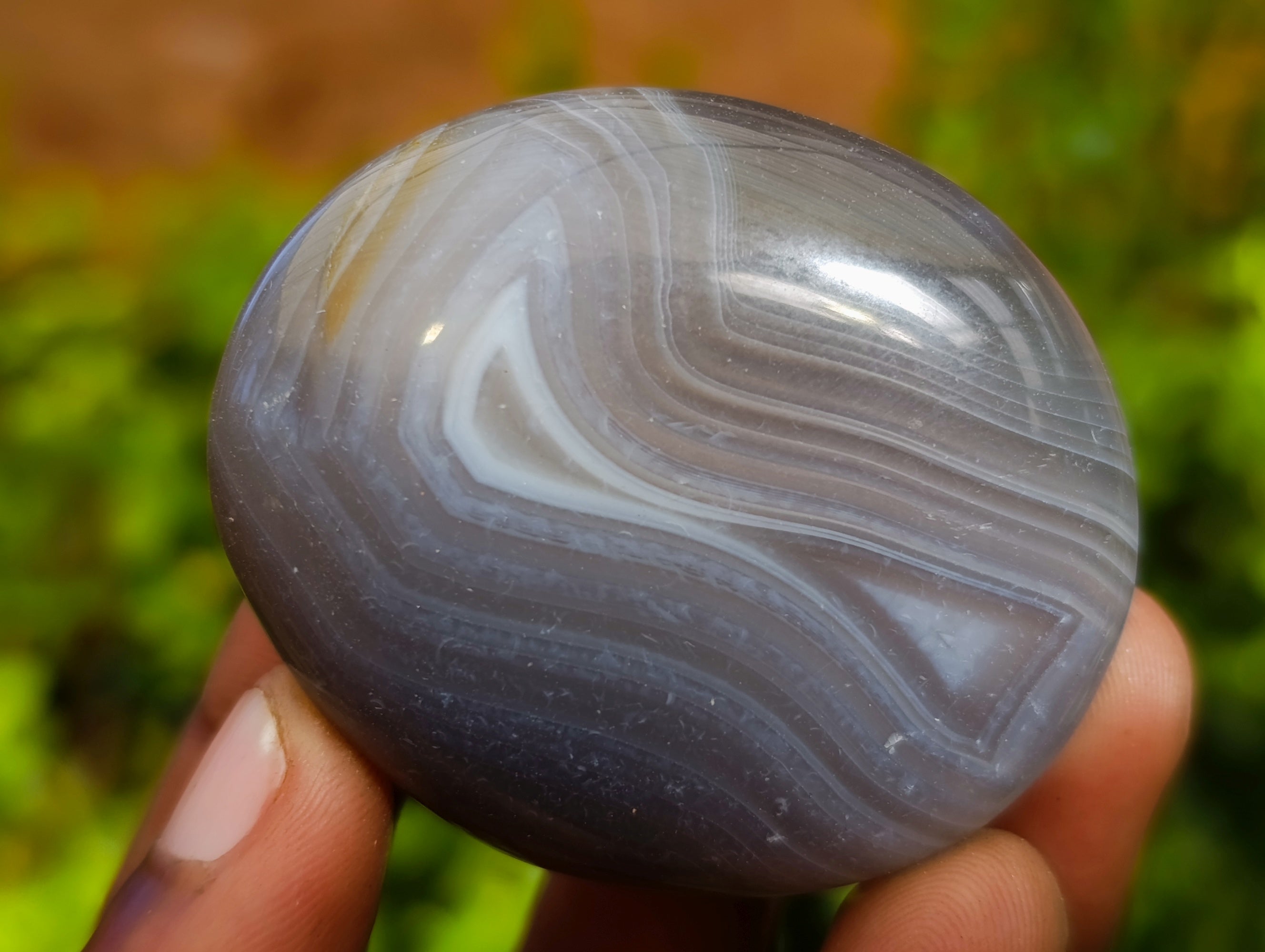 Polished Banded Agate Free Forms and Standing Free Forms x 17 From Madagascar - Toprock Gemstones and Minerals 