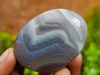 Polished Banded Agate Free Forms and Standing Free Forms x 17 From Madagascar - Toprock Gemstones and Minerals 