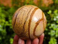 Polished Picture Stone Jasper Spheres x 3 From Ais-Ais, Namibia - Toprock Gemstones and Minerals 