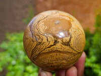 Polished Picture Stone Jasper Spheres x 3 From Ais-Ais, Namibia - Toprock Gemstones and Minerals 