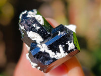 Natural Schorl Black Tourmaline Terminated Crystal Specimens x 70 From Erongo, Namibia - Toprock Gemstones and Minerals 