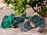 Natural Crystalline and Botryoidal Malachite Specimens x 4 From Tenke Fungurume, Congo - Toprock Gemstones and Minerals 