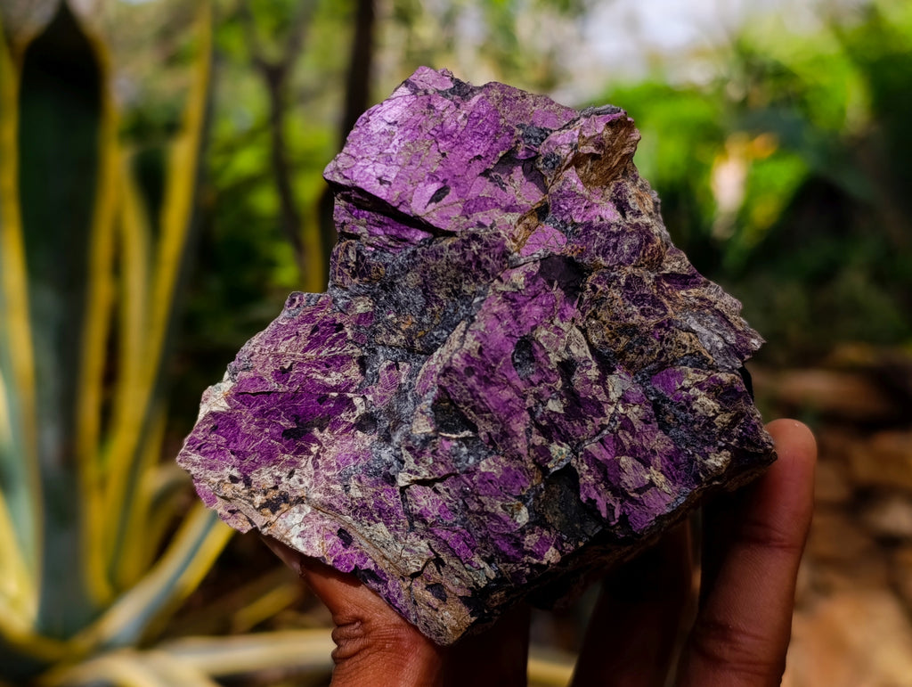 Natural Metallic Purpurite Cobbed Specimens x 3 From Erongo, Namibia - Toprock Gemstones and Minerals 