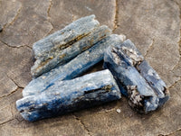 Natural Fluorescent Kyanite Crystals x 1.84 Kg Lot From Karoi, Zimbabwe - Toprock Gemstones and Minerals 