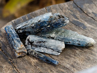 Natural Fluorescent Kyanite Crystals x 1.84 Kg Lot From Karoi, Zimbabwe - Toprock Gemstones and Minerals 