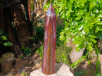 Polished Banded Tiger Iron Jasper Tower x 1 From Northern Cape, South Africa - Toprock Gemstones and Minerals 