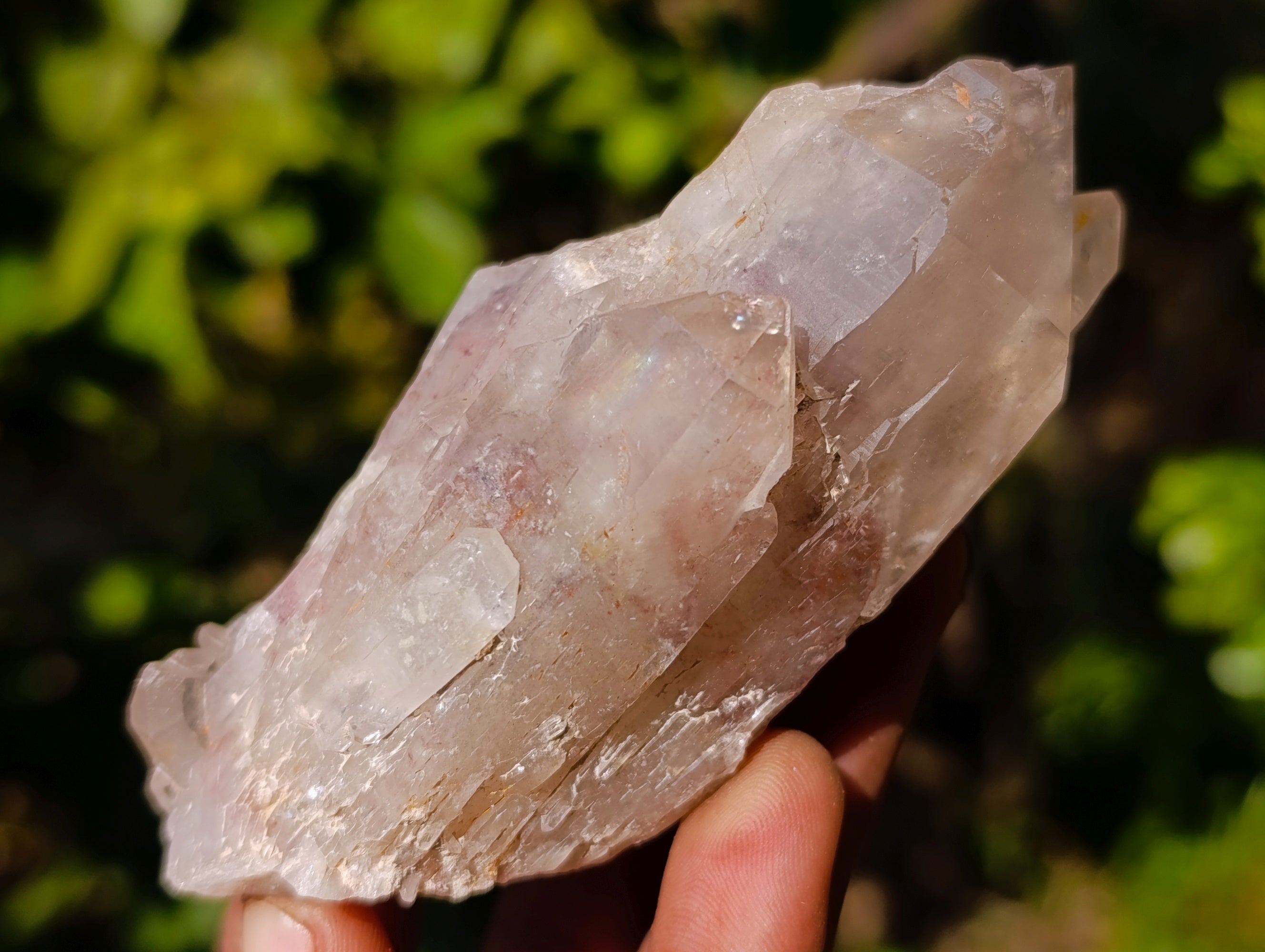 Natural Red Hematoid Quartz Crystals x 12 From Karoi, Zimbabwe - Toprock Gemstones and Minerals 