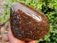 Polished Eclogite Standing Free Forms x 1 From Northern Cape, South Africa - Toprock Gemstones and Minerals 