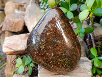 Polished Eclogite Standing Free Forms x 1 From Northern Cape, South Africa - Toprock Gemstones and Minerals 