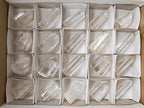 Polished Small Clear Quartz Crystals x 20 From Madagascar - Toprock Gemstones and Minerals 