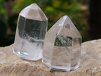 Polished Small Clear Quartz Crystals x 20 From Madagascar - Toprock Gemstones and Minerals 