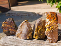 Natural Nguni Jasper Cobbed Specimens x 9 From Prieska, South Africa